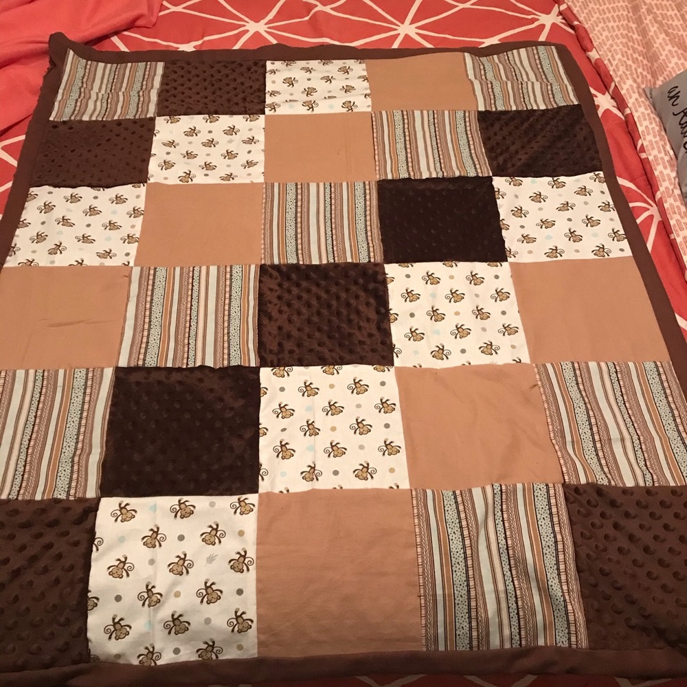 Boy baby blanket
